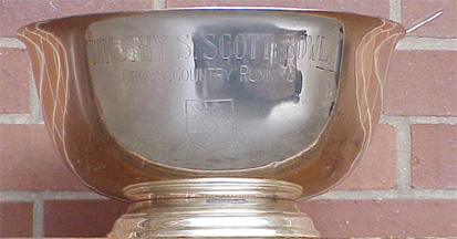 The Timothy S. Scott Bowl for Cross Country Running