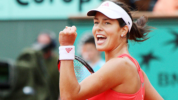 Ana Ivanovic has grabbed