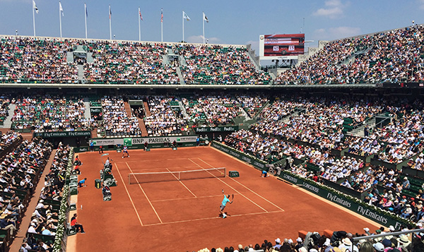 Rafa Nadal at Roland Garros, 2014